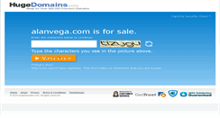 Desktop Screenshot of alanvega.com