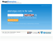 Tablet Screenshot of alanvega.com